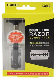 Feather Double Edge Razor Pack