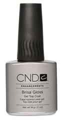 Cnd Brisa Gloss .5oz - Clear