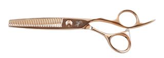 Tribal Rose Gold Thinning Shear