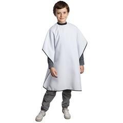 Bp Striped Poly Barber Kids Cape