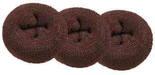 Bp Hair Donuts (3) - Brown