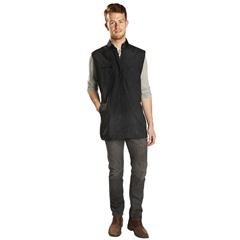 Bp Nylon Zippered Vest - Blk