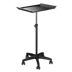 Bp Lg Mobile Tray On Wheels -blk