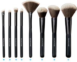 Silkline 8pc Makeup Brush Set