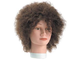 Curly Hair Mannequin Head