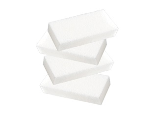 Sl Slim Hygienic White Block (10