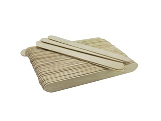 Lcn Wide Wooden Spatulas (50pc)