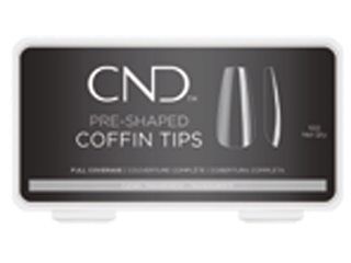 Cnd Pre-shaped Coffin Tips (100)