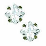 #112c Stud Pp 3mm Square Cz